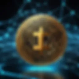 Abstract Crypto Network Illustration