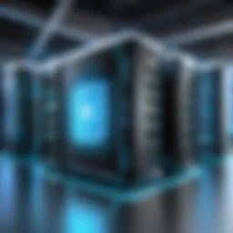 Abstract and futuristic technology concept