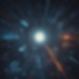 Abstract representation of cyberspace