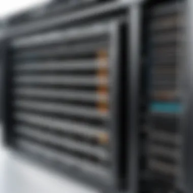 Airflow Management in Rack Mount Servers Diagram illustrating airflow management in servers