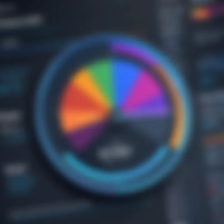 Visual representation of browser performance metrics