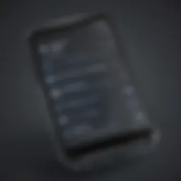 Illustration of Android Messaging Interface