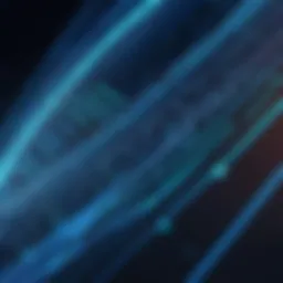 Abstract representation of bandwidth in telecommunication