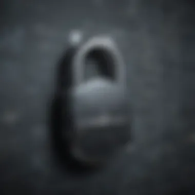 Unlocking Cyber Security Secrets Binary coded lock illustration