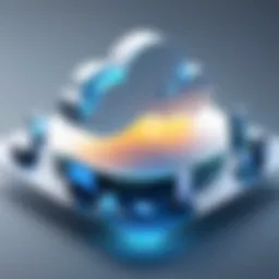 Visual representation of cloud security architecture