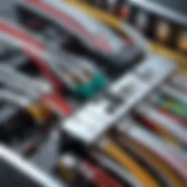 Visual representation of future trends in cable management solutions
