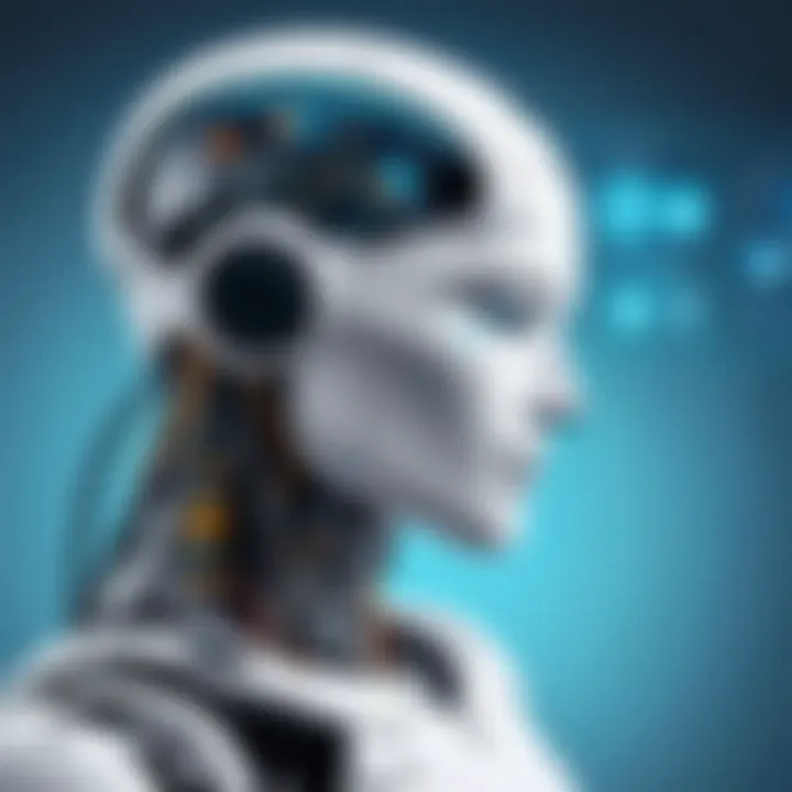 Diagram showcasing the integration of RPA with artificial intelligence technologies.