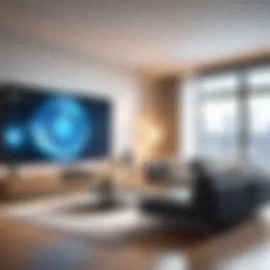 Future Trends in Smart Home Technology Conceptual illustration of future trends in smart home technology.