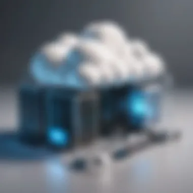 Cloud Infrastructure Deployment via Code Visual representation of cloud infrastructure deployment using code