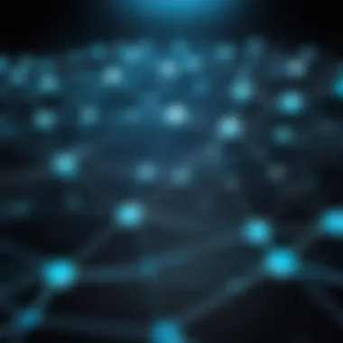 Visual representation of network topology