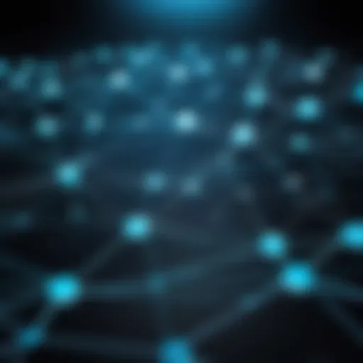 Visual representation of network topology