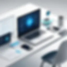 Visual representation of cybersecurity essentials