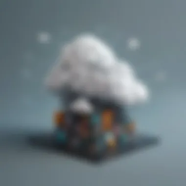 Attaining Peak Performance in the Cloud Illustration representing peak performance achievement in cloud environments