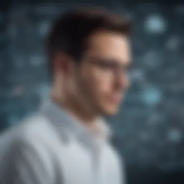 Unraveling Complex Data Patterns Data Scientist Analyzing Complex Data Patterns