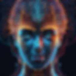 Visualization of deep learning algorithms in scientific research