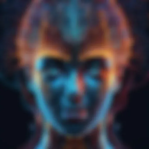 Visualization of deep learning algorithms in scientific research