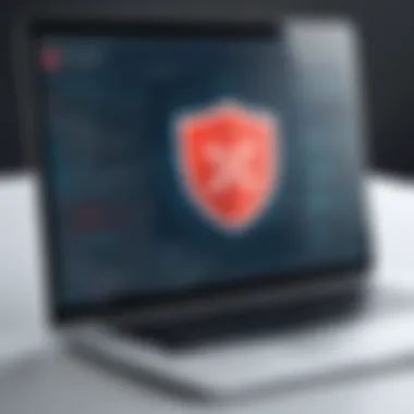 Advanced Malware Detection Techniques Illustration of malware detection tools in action