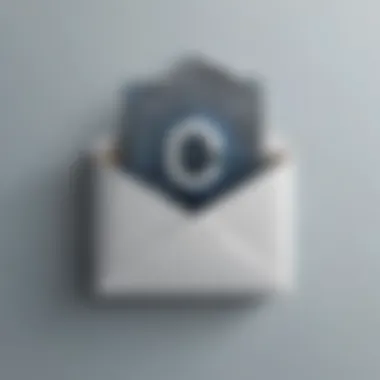 Secure Email Communications Email Security Lock Illustration