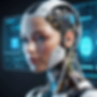 Artificial Intelligence Integration Illustration depicting the integration of artificial intelligence in development