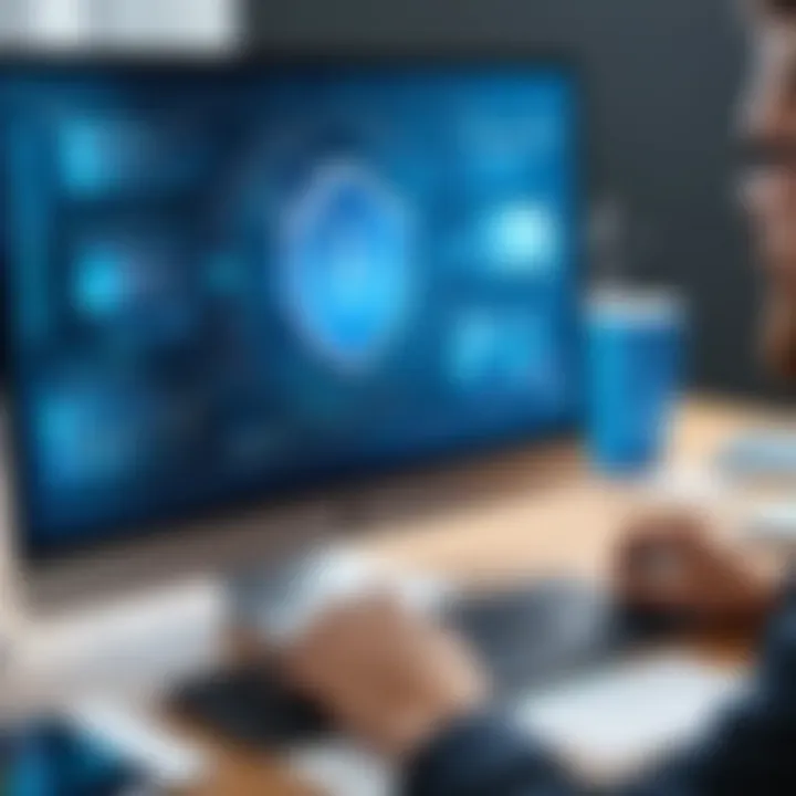 Creative depiction of enhanced cybersecurity practices through free tools