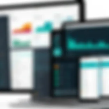 A comprehensive dashboard showcasing Allscripts EHR features.