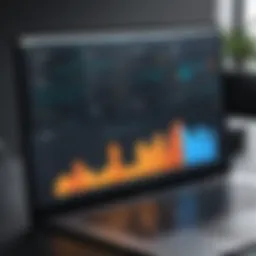 Visual representation of AWS BI dashboard components