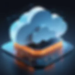 Visual representation of cloud security architecture