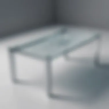 Sleek and Modern Table Design Elegant table with sleek lines and modern design
