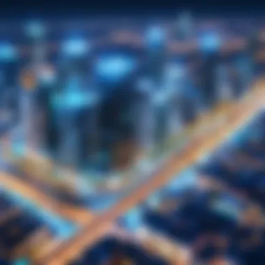 Smart City Edge Computing Architecture Illustration of edge computing architecture in a smart city