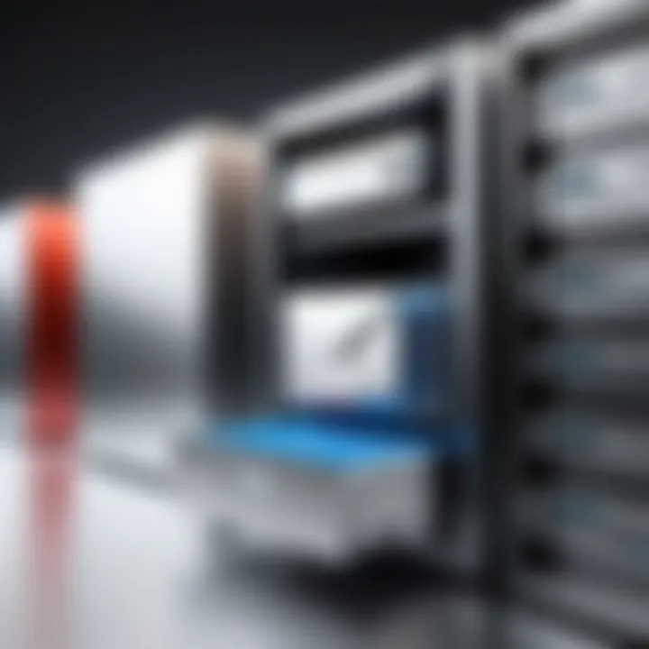 Secure data storage solutions for email content