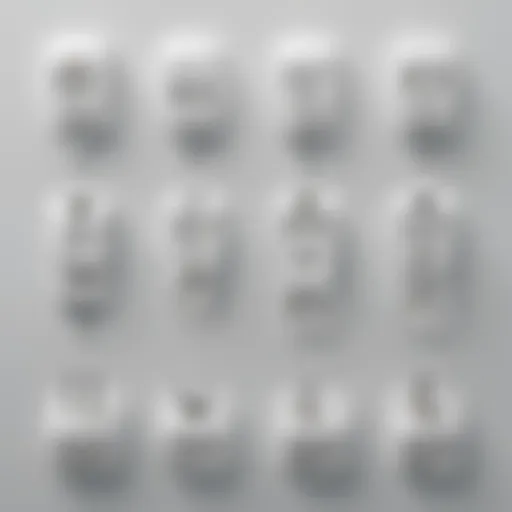 Illustration depicting various plug types from different countries