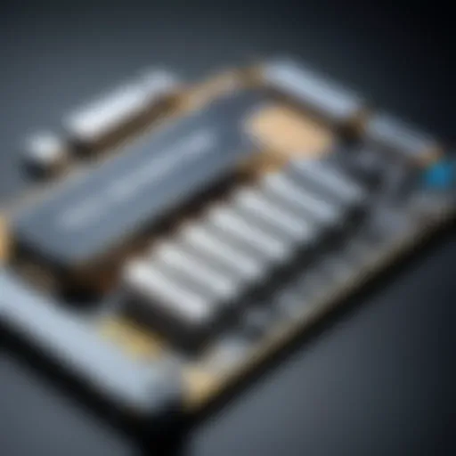 RAID Zero architecture diagram for SSDs