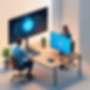 Engagement in Remote Settings Visual representation of increased employee engagement through remote work.