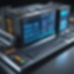 A diagram illustrating the architecture of Remote Terminal Units in industrial automation.