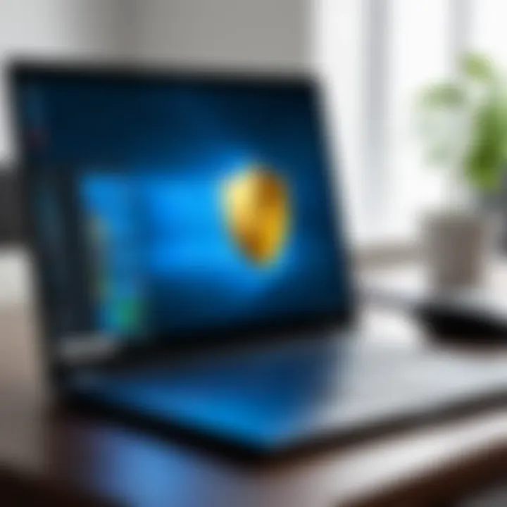 A secure network connection representing the importance of security in remote tools.