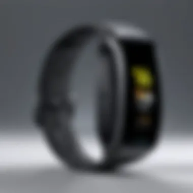 Versatile Samsung Wearable Technology Stylish Samsung wearable device highlighting fitness tracking capabilities