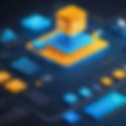 Visual representation of SAP software architecture