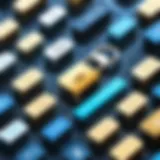 Conceptual representation of encryption key management