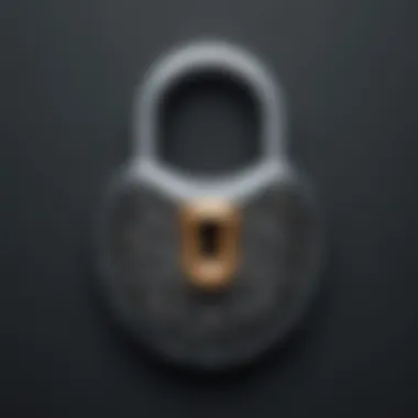 Data Breach Padlock