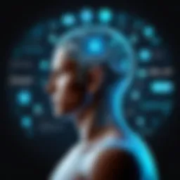 Visual representation of NLP applications in various industries