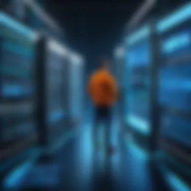 Challenges Associated with Edge Computing Illustration showcasing challenges in edge computing