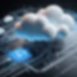 An abstract representation of cloud integration