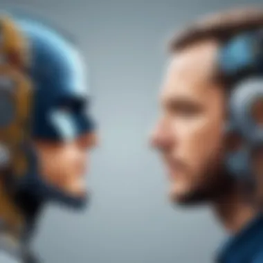 Clash of Traditional vs. Unconventional Careers Illustration showcasing the clash between traditional and unconventional career choices
