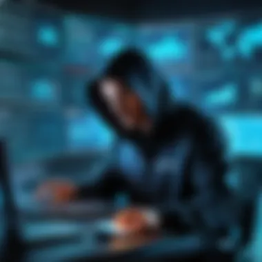 Insider Threat Graphic Graphic representation of insider threats in cybersecurity