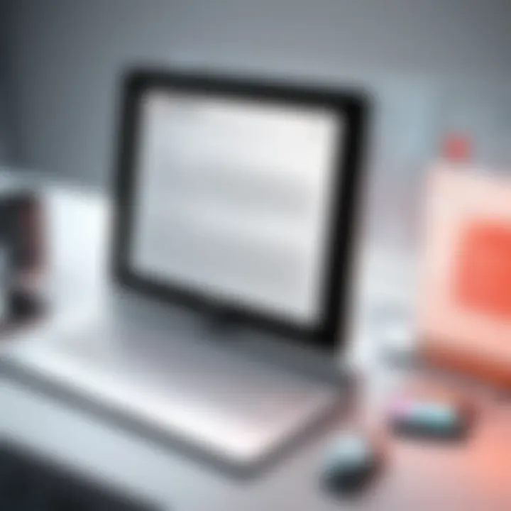 A futuristic depiction of the evolving role of PDFs in digital communication
