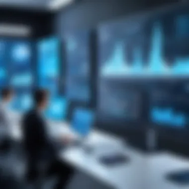 Future of Data Analytics in SAP A futuristic depiction of data analytics in the SAP ecosystem enhanced by machine learning.