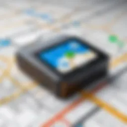 A high-tech GPS tracking device used by government agencies