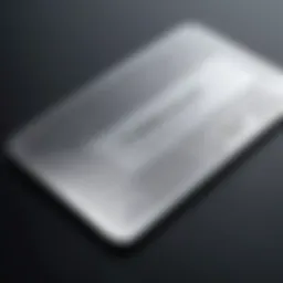 A tin card showcasing its design and features