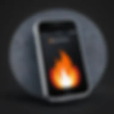 Ensuring Privacy and Security with Burner Phones A secure setup emphasizing the importance of privacy when using a burner phone
