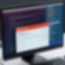 Close-up of a computer screen displaying a phishing warning